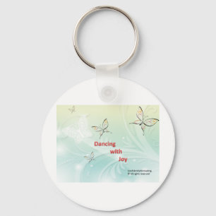 Dancing with Joy Keychain