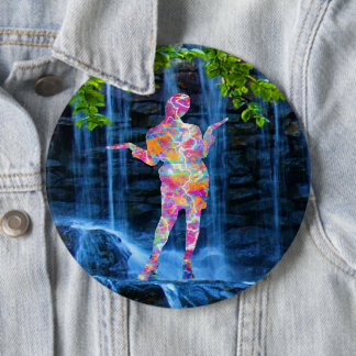 Dancing with Nature Button