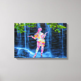 Dancing with Nature Canvas Print