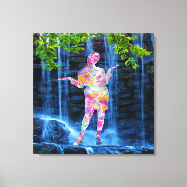 Dancing with Nature Canvas Print (Front)