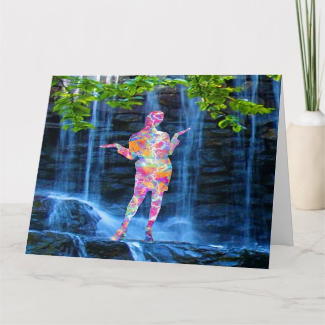 Dancing with Nature Card (Front)