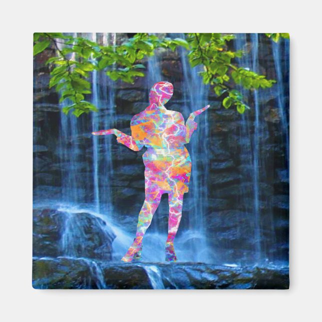 Dancing with Nature Magnet (Front)