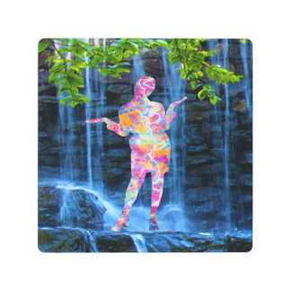 Dancing with Nature Metal Print