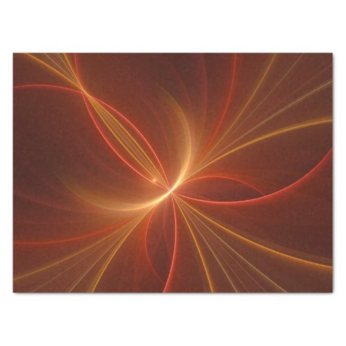 Dancing With The Light Modern Abstract Fractal Art Tissue Paper