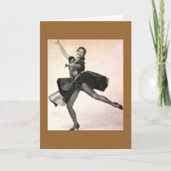 Dancing With The Stars - Vintage Photo Greeting Ca Card by arteeclectica at Zazzle