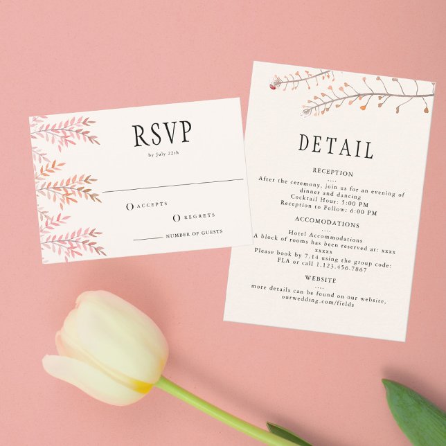 Dancing With The Whisper Of Wind RSVP Card (Creator Uploaded)