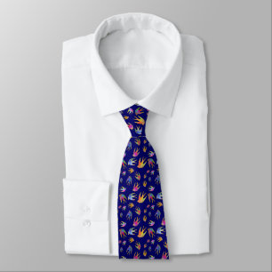 Dancing with the Wind Midnight Neck Tie