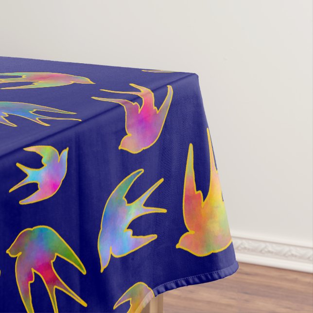 Dancing with the Wind Midnight Tablecloth (In Situ)