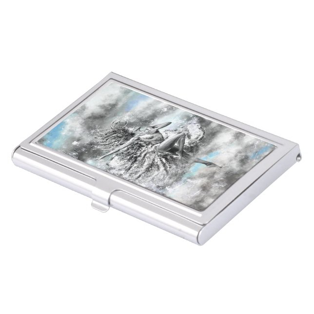 Dancing Woman Business Card Case (Front)