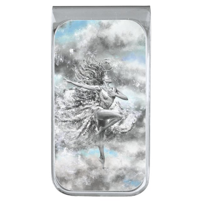 Dancing Woman Money Clip (Front Vertical)
