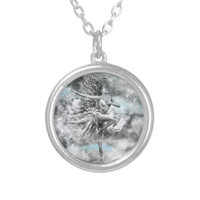 Dancing Woman Necklace (Front)