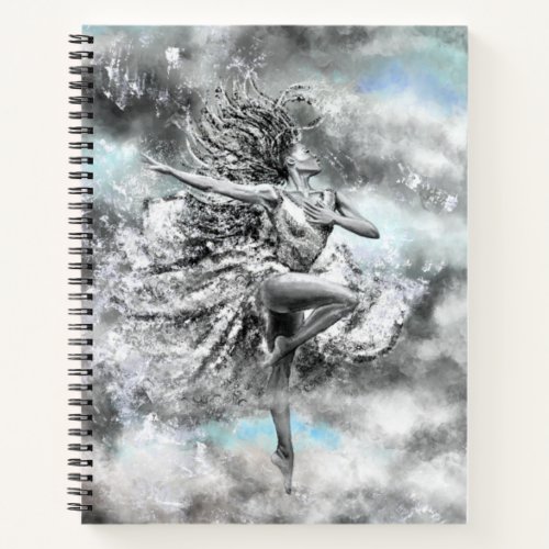 Dancing Woman Notebook