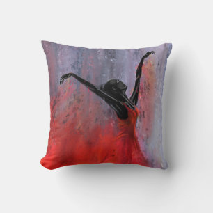 Dancing Woman Pillow