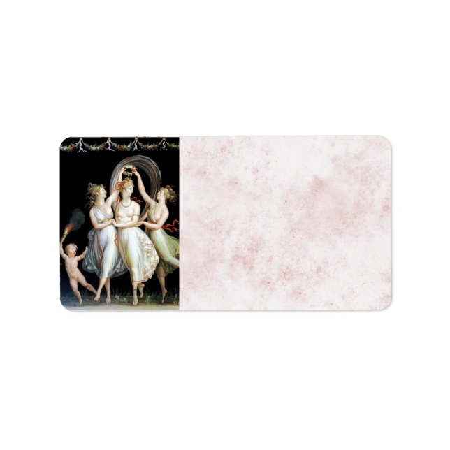 Dancing Women Address Label (Front)