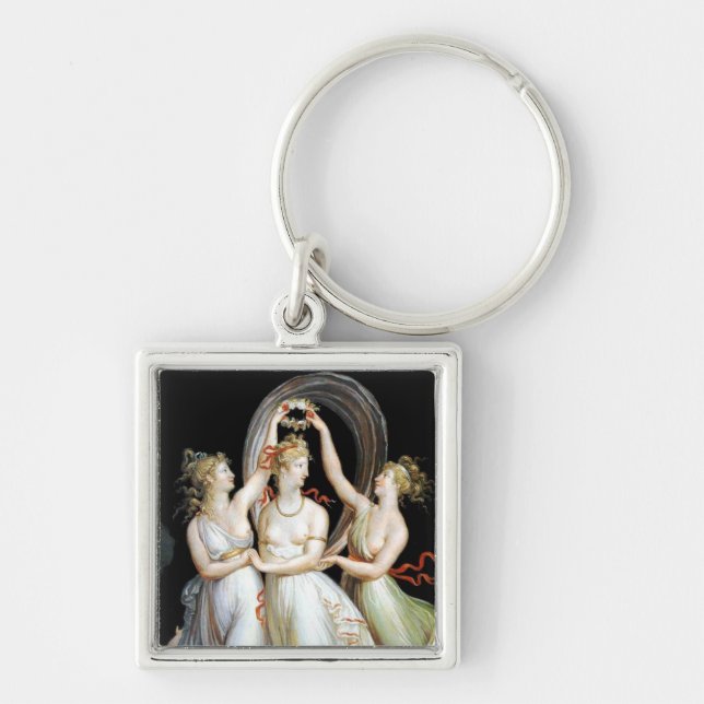 Dancing Women Keychain (Front)