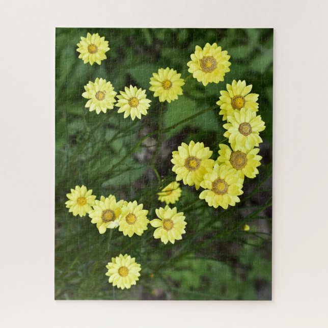 Dancing Yellow Daisies Puzzle (Vertical)
