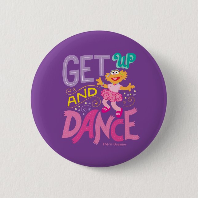 Dancing Zoe Button (Front)