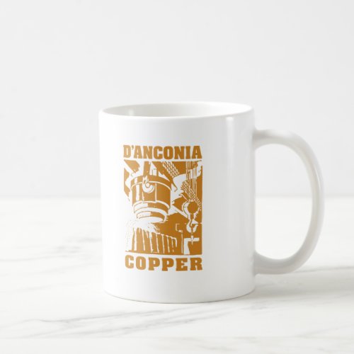 dAnconia Copper  Copper Logo Coffee Mug