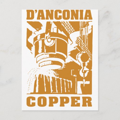 dAnconia Copper  Copper Logo Postcard