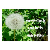 Dandelion (Front Horizontal)