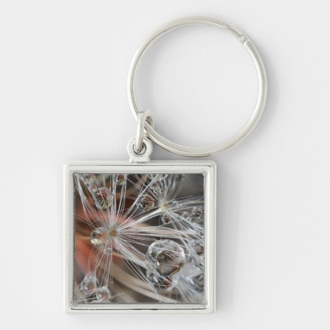 Dandelion Abstract Keychain (Front)