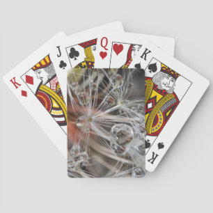 Dandelion Abstract Poker Cards