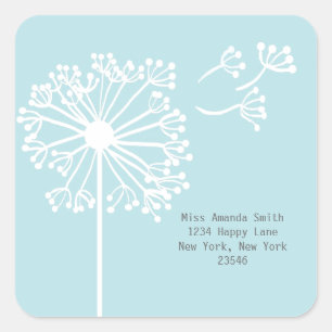 Dandelion Address Stickers