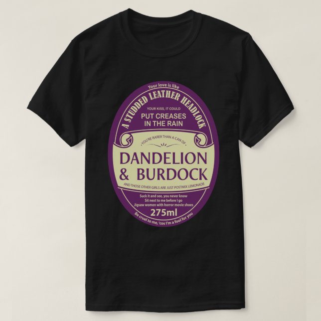 Dandelion &amp; Burdock Essential T-Shirt  (Design Front)