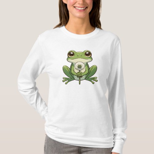Dandelion And Frog T_Shirt