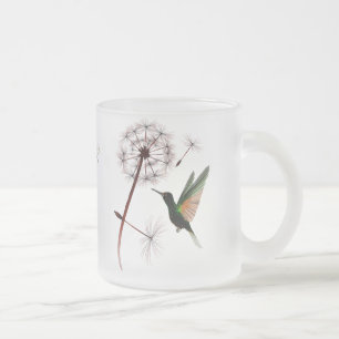 Dandelion and Hummingbird Mug