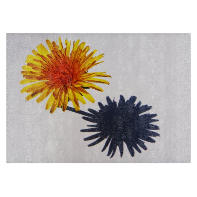 Dandelion and Shadow cbcna Cutting Board (Front)