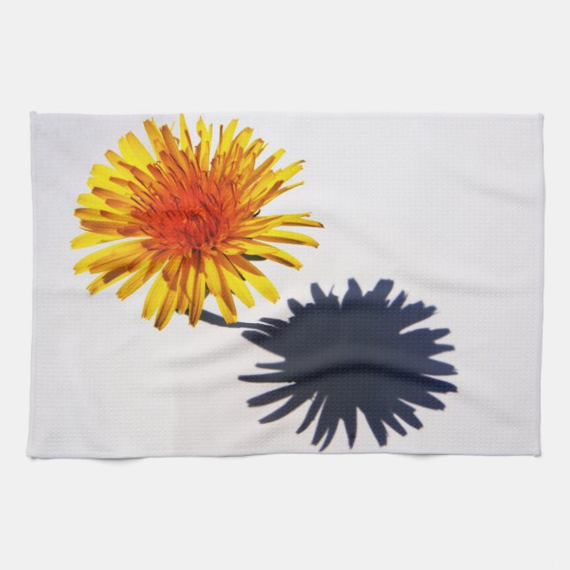 Dandelion and Shadow ktcna Kitchen Towel (Horizontal)