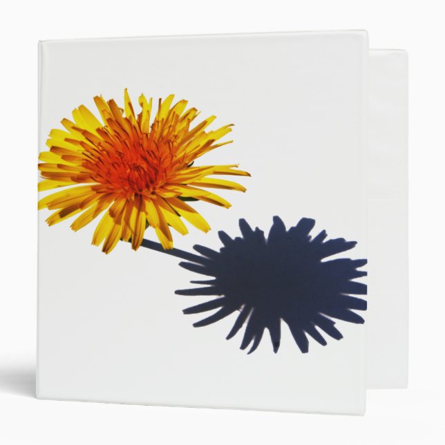 Dandelion and Shadow rbcna 3 Ring Binder (Front/Inside)
