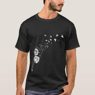 Dandelion Birds - Dandelion Funny Fly T-Shirt