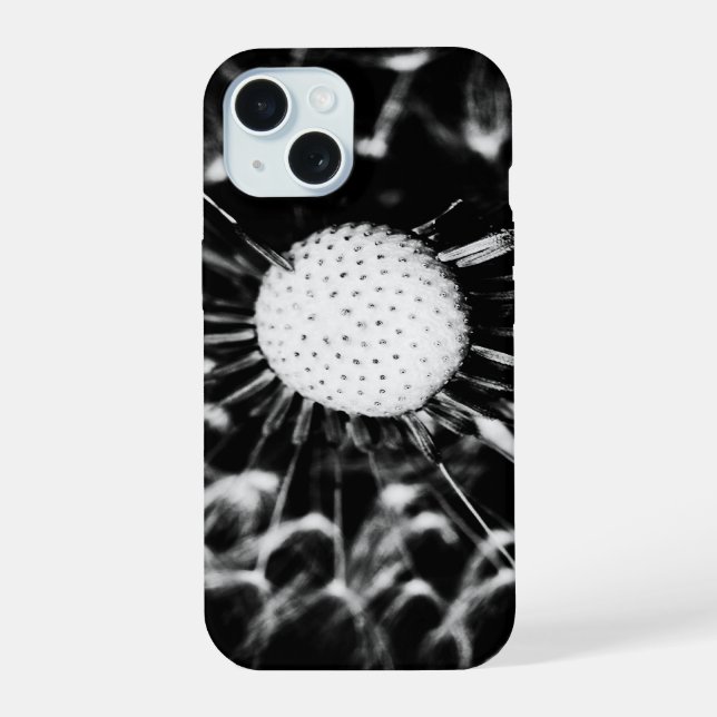 dandelion blacq iphone case (Back)