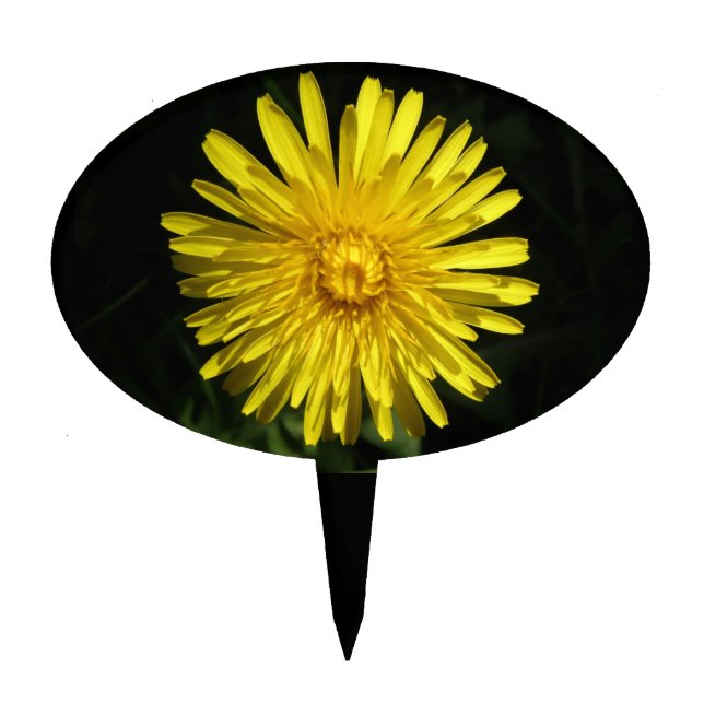 Dandelion Cake Pick (Front)