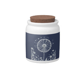Dandelion Candy Jar
