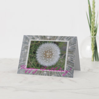 Dandelion Card