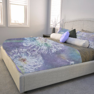 DANDELION Clock Seeds Blowing Duvet Cover