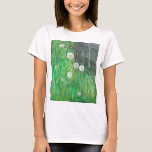 Dandelion Clocks in Grass 2008 oil on canvas T-Shirt