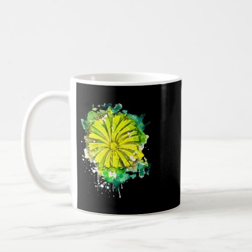 Dandelion dandelion flower botanist watercolor sum coffee mug