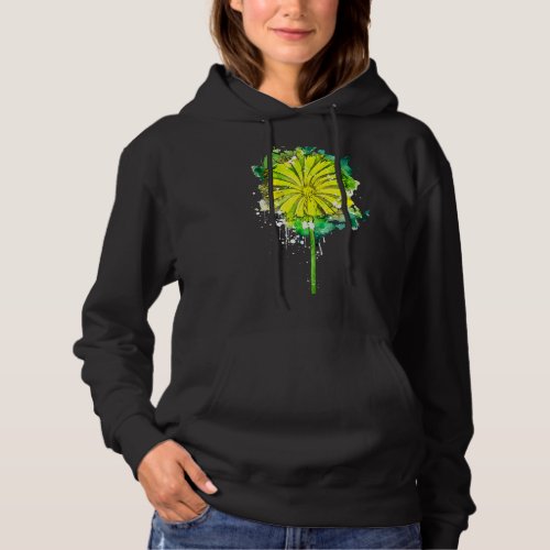 Dandelion dandelion flower botanist watercolor sum hoodie