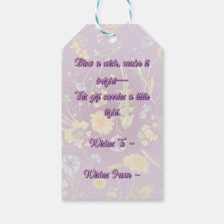 Dandelion Delight Gift Tags