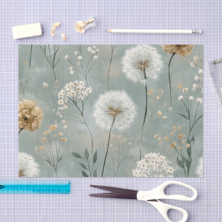 Dandelion Design Series #17 Tissue Paper