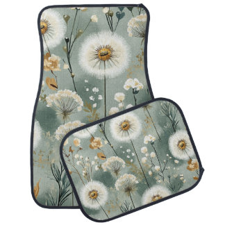 Dandelion Design Series #3 Car Floor Mat
