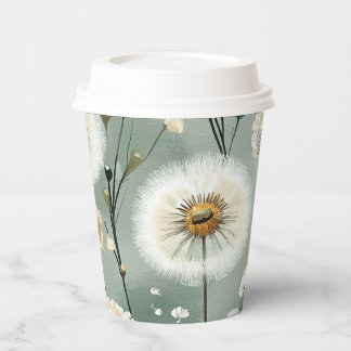 Dandelion Design Series #3 Paper Cups