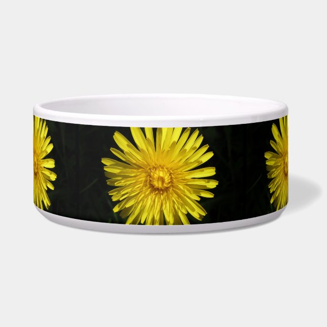 Dandelion Dog Bowl (Front)