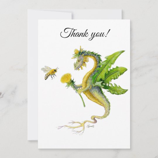 dandelion-dragon-thank-you-card-zazzle