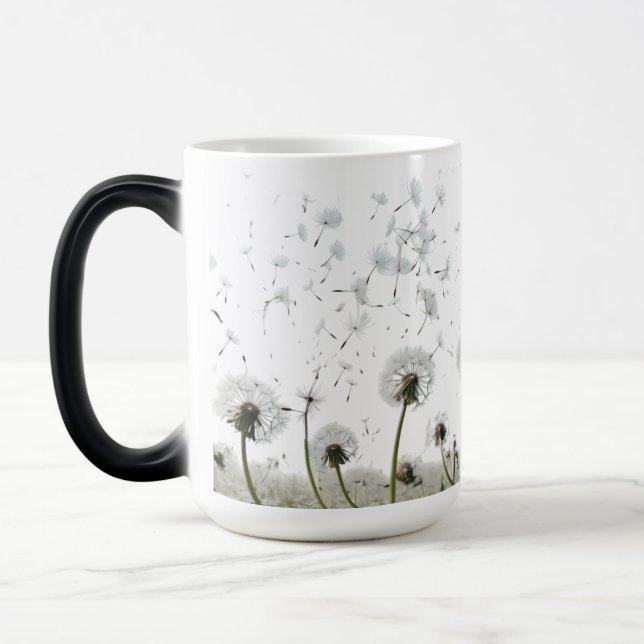 Dandelion Dreams – Morphing Mug 15 oz (Left)