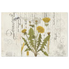 Dandelion Ephemera Landscape Decoupage Tissue Shee